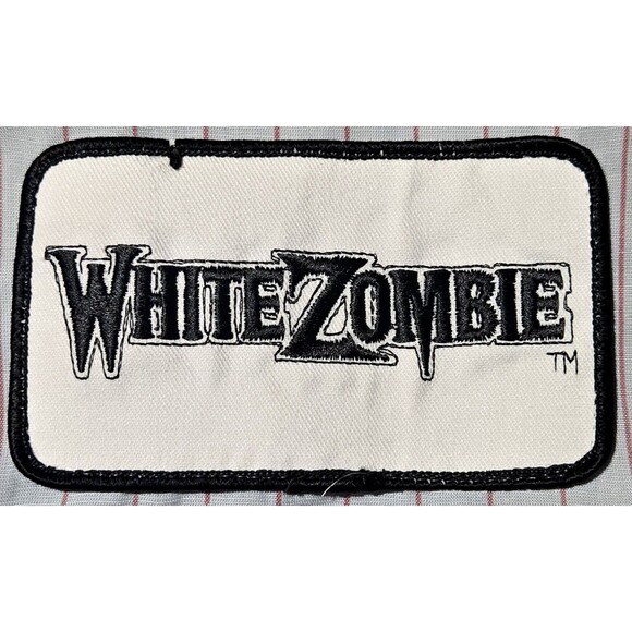 VTG GEM White Zombie Shirt Astro-Creep: 2000 Tour XL Cintas Work Patch READ NOTE - Picture 3 of 16